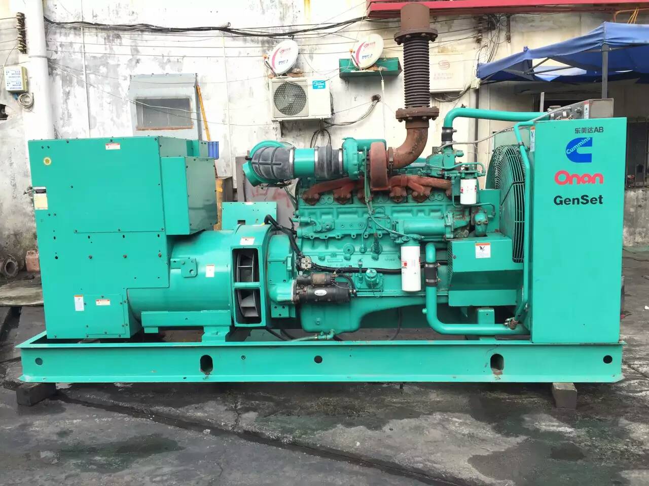 兴义租赁发电机-柴油发电机不正常冒烟的原因